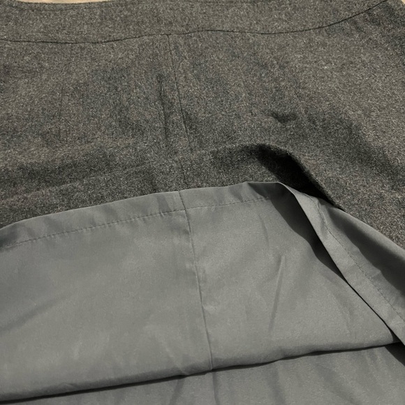 MADEWELL Fireside zip front skirt, NWT, size 4. Gray - Picture 8 of 9